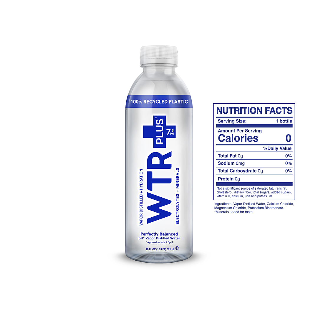 WTR PLUS® 20oz 12 pack