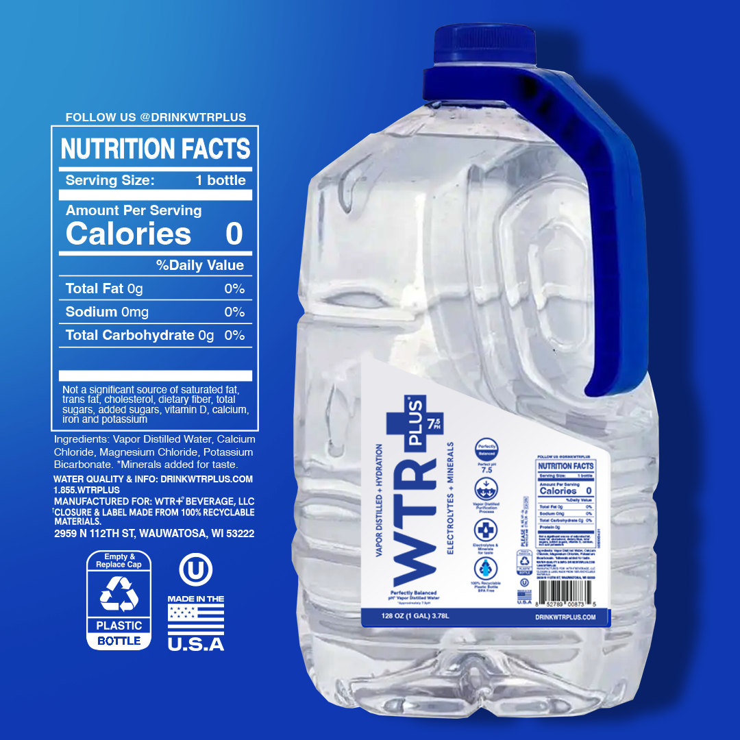 WTR PLUS® 1 Gallon 4 Pack